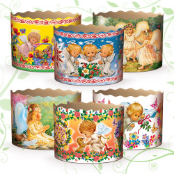 (110х85) Паперова форма для пасок 