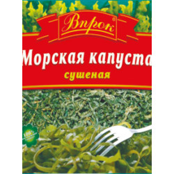 Морська капуста сушена 60 г /40шт