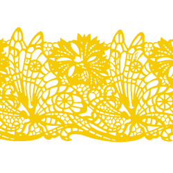 Мереживо №13 Жовте Н-60 (3шт)