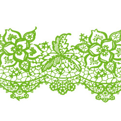 Мереживо №11 Салатове Н-60 (3шт)