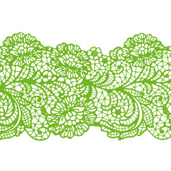 Мереживо №12 Салатове Н-60 (3шт)