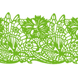 Мереживо №13 Салатове Н-60 (3шт)