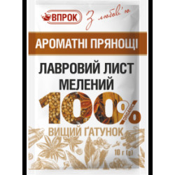 Лавровий лист мелений 10 г /100шт
