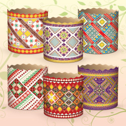 (90х85) Паперова форма для пасок 