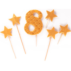 Цифра Преміум золота №8