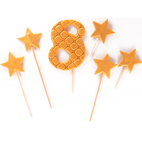 Цифра Преміум золота №8