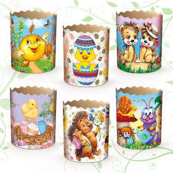 (70х85) Паперова форма для пасок 